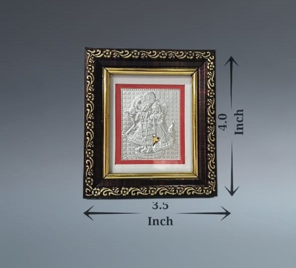 Radha Krishna Mini Frame No. 1 - 3.5 x 4inch