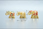 1 Inch Gajlakshmi Hathi - Gold