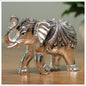 Antique Hathi Gajlakshmi - Silver - 3 Inch