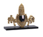 Balaji Oxidised Statue - Gold & Black - 10 Inch