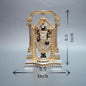 Balaji Plated Idol - 8 Inch (Gold & Silver)