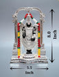 Balaji Plated Idol - 8 Inch (Silver)