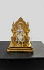 Chhatrapati Shivaji Maharaj Statue - 5 Inch (Gold & Silver)