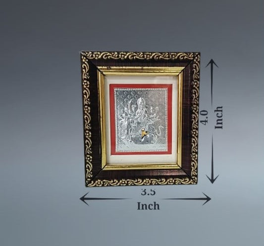 Durga Mata Mini Frame No. 1 - 3.5 x 4inch