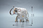 Gaj Lakshmi Hathi - 4.25 Inch - Full Silver