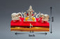 Ganesha - Gajlakshmi Hathi Set - 5.5Inch (Silver) (B)