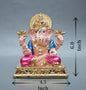 Ganpati Dagdusheth Murti - 6Inch (Gold)