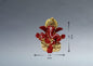 Ganpati For Car - 2x2Inch (Red)