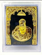 Guru Nanak Dev Ji - Gold Plated 3D Frame