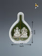 Laxmi Ganesh - Pan Stand - 4.4 Inch