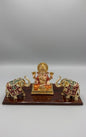 Lord Ganesh & Gajlakshmi Hathi Set - 6 Inch