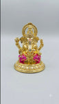 Lord Ganesha Murti - 4 Inch - Gold & Pink