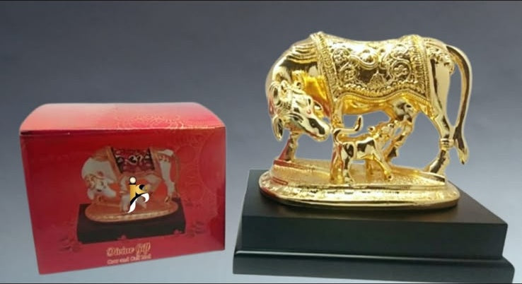 Mdf Cow - Gold