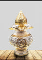 Nariyal Kalash for Activating Abundance - Gold & Silver Plated