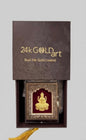 Real 24k Gold Coated Frame - Lakshmi Ji - Premium Edition - 3 Inch
