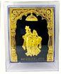 Radha Krishna - Gold Plated 3D Frame [A]