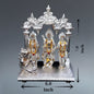 Ram Darbar Murti - 7 Inch (Silver)