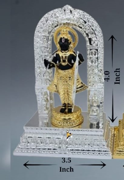 Ram Idol - 4 Inch (Silver Gold Black)