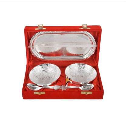 Silver-Plated Bowl 5pcs Set
