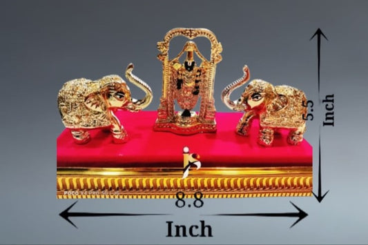 Tirupati Balaji - Gajlakshmi Hathi Set - 5.5Inch