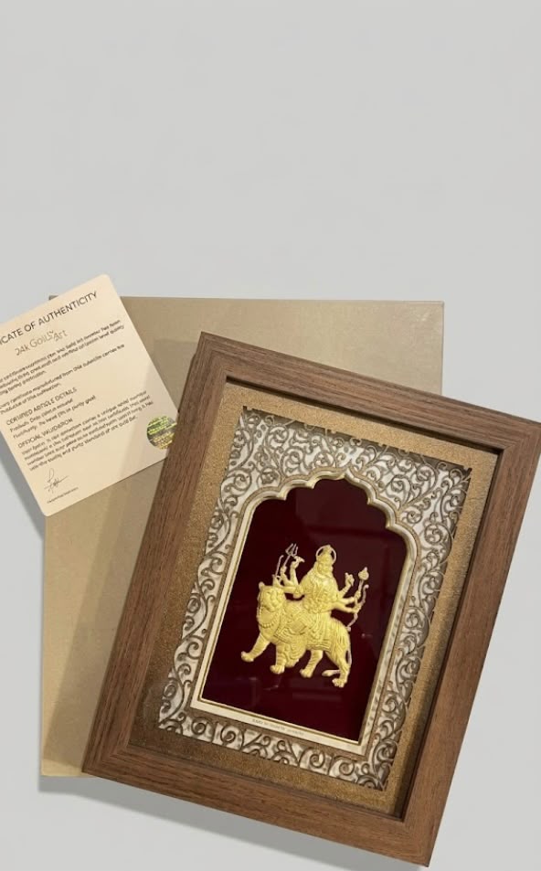 Wooden Frame - Ambe Mata